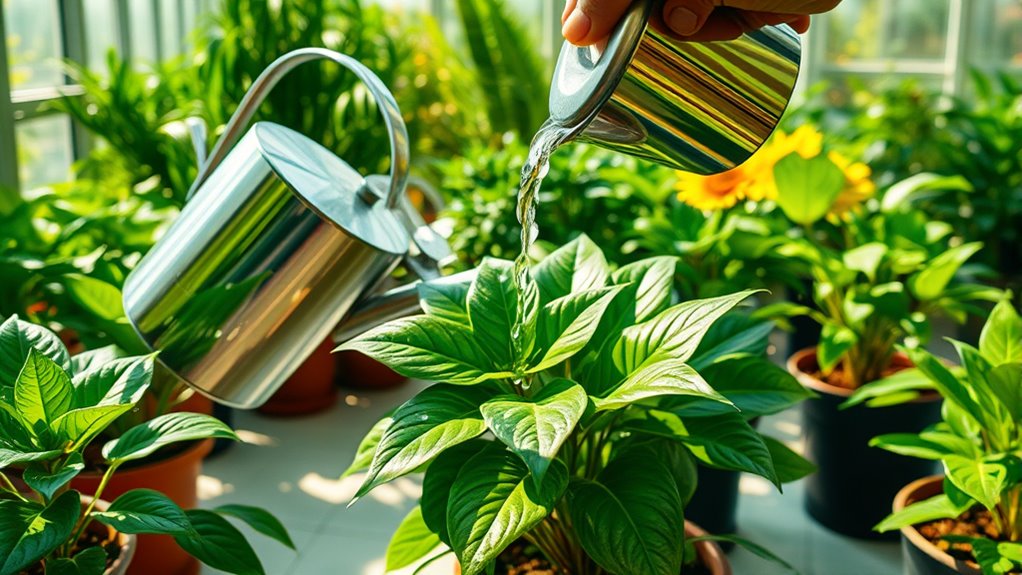 proper greenhouse watering techniques