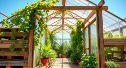 recycled materials for greenhouse