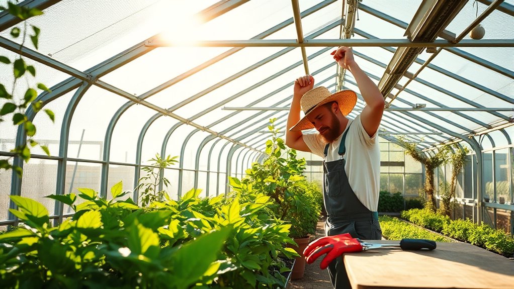 safe greenhouse upgrade procedures