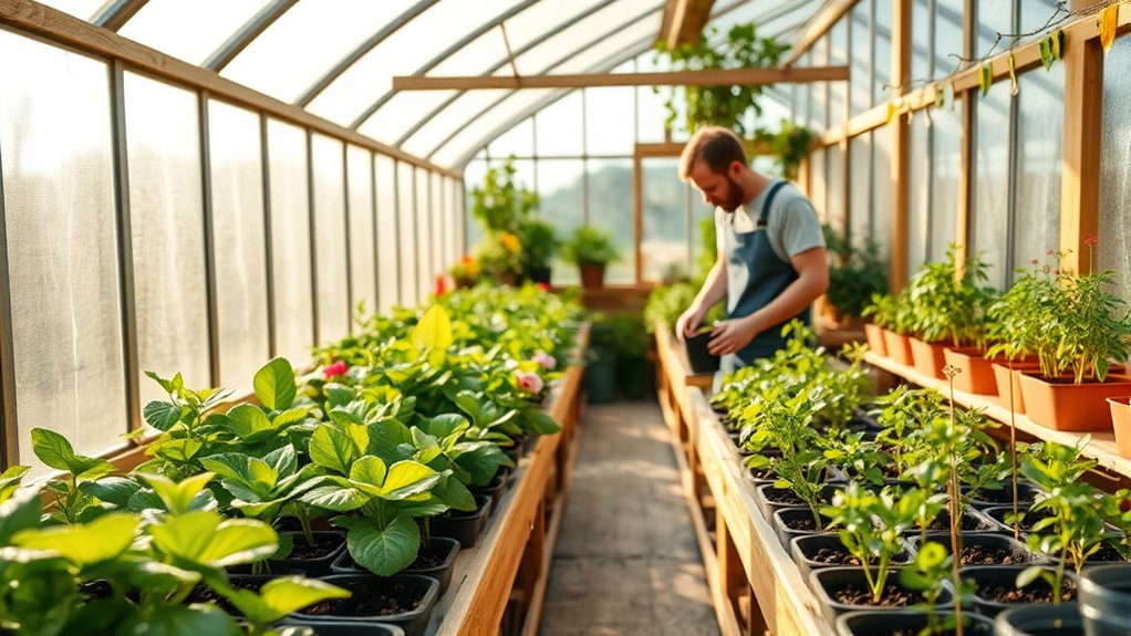 seed starting and pest management