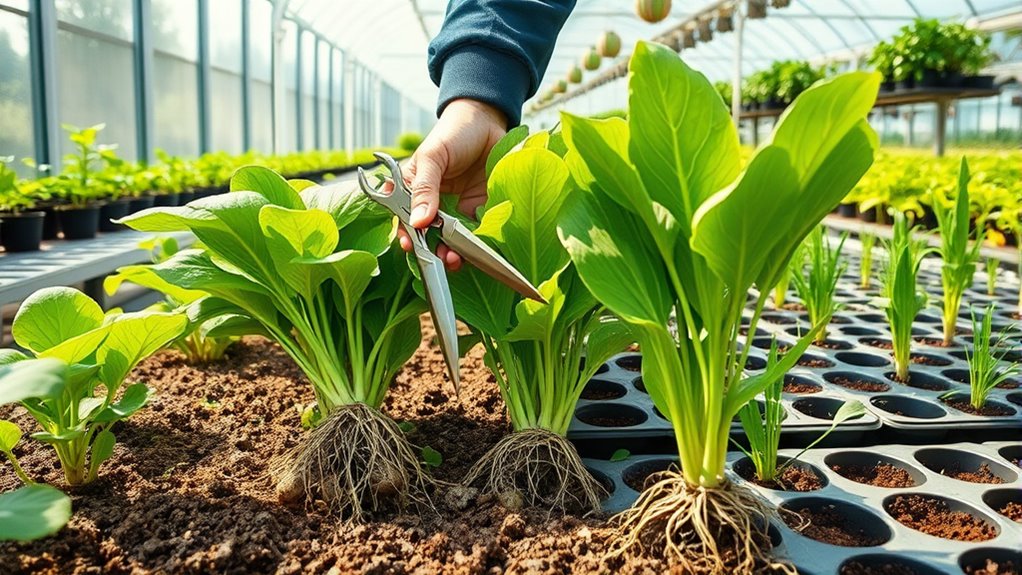 select healthy vigorous plants