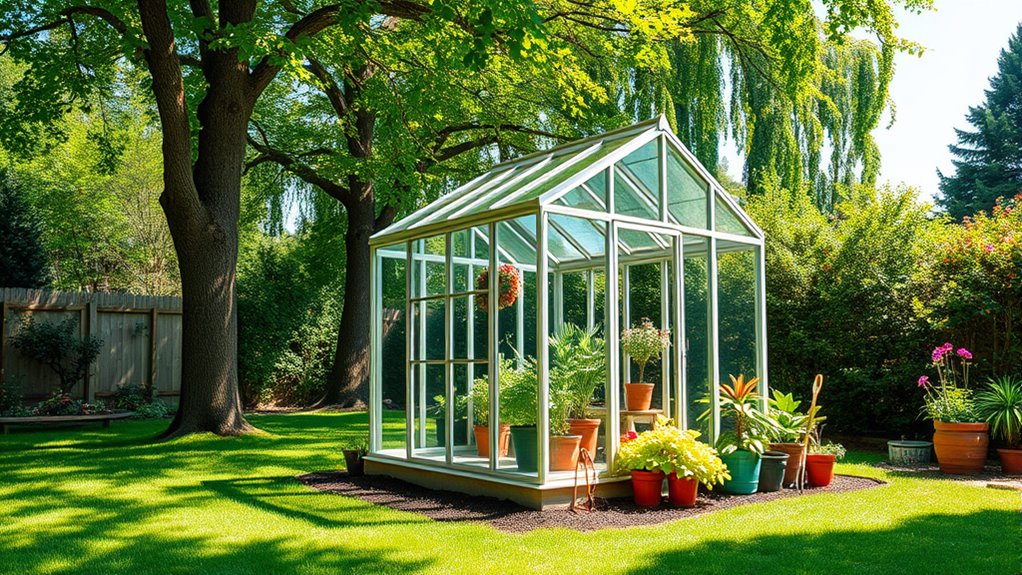 sunlit well drained site selection