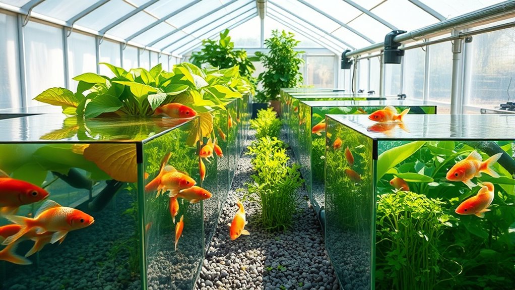 sustainable fish plant ecosystem