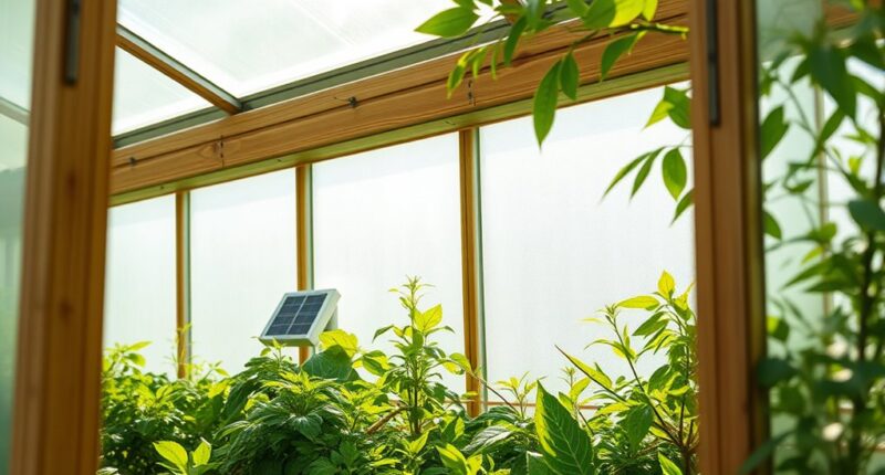 sustainable greenhouse building materials