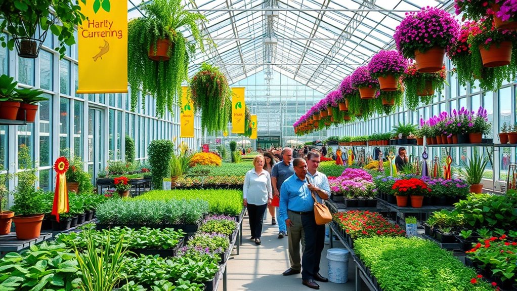 sustainable greenhouse gardening events