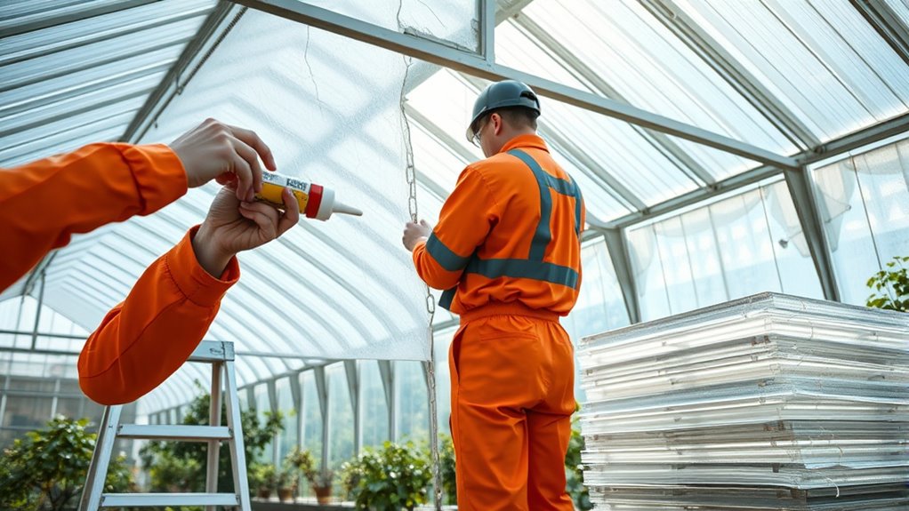 systematic greenhouse repair guide