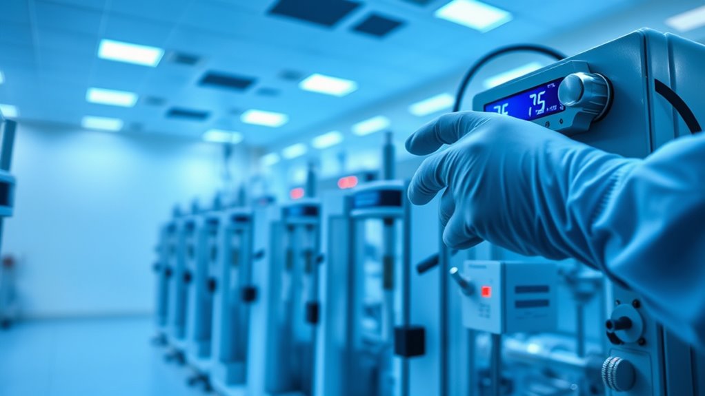 temperature control and monitoring