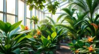 tropical greenhouse plant care