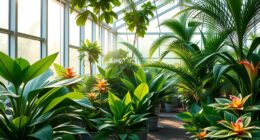 tropical greenhouse plant care