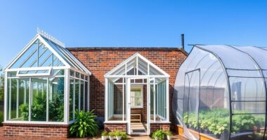 types of greenhouse structures