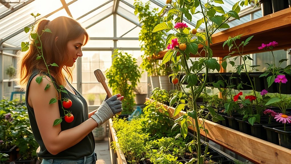 urban greenhouse gardening techniques