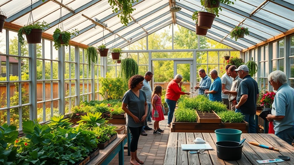 urban greenhouse hydroponic farming