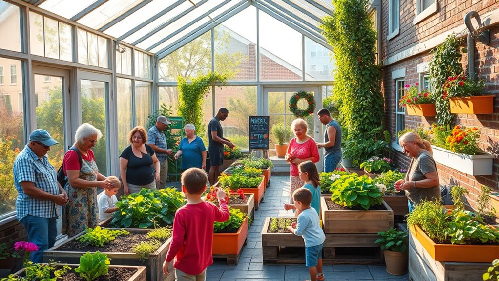urban greenhouses promote sustainability