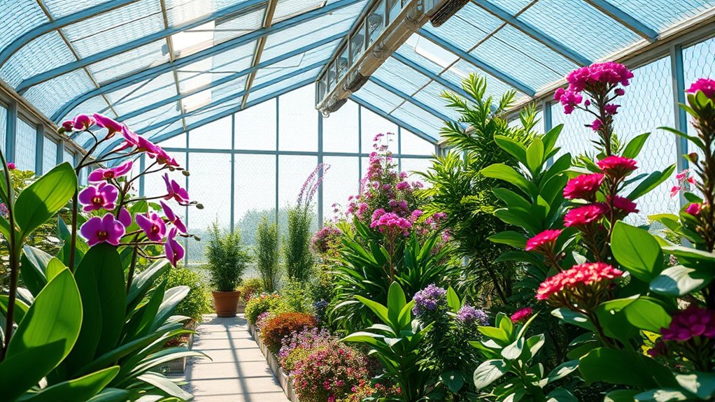 versatile greenhouse plant growth