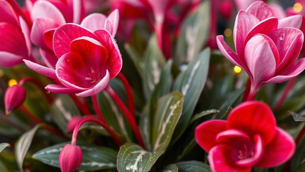 winter garden floral elegance