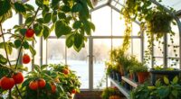 winter greenhouse gardening tips