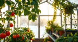 winter greenhouse gardening tips