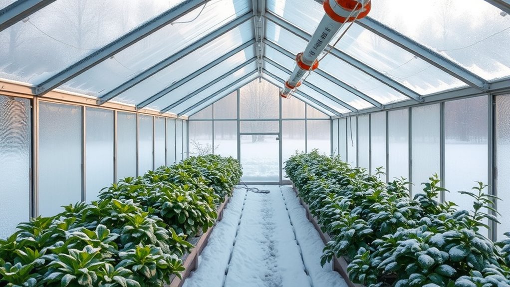 winter greenhouse insulation techniques