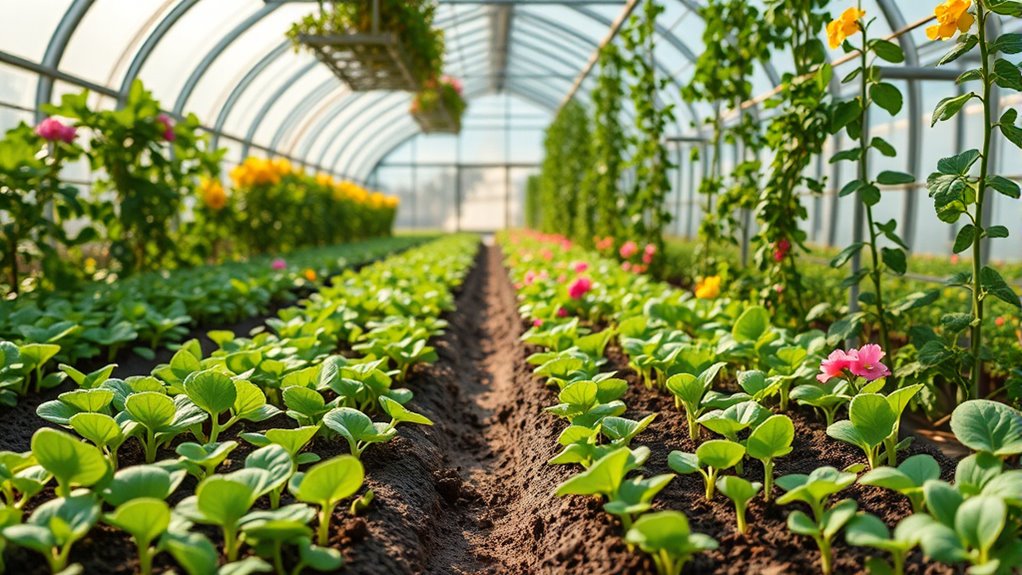 year round greenhouse gardening benefits