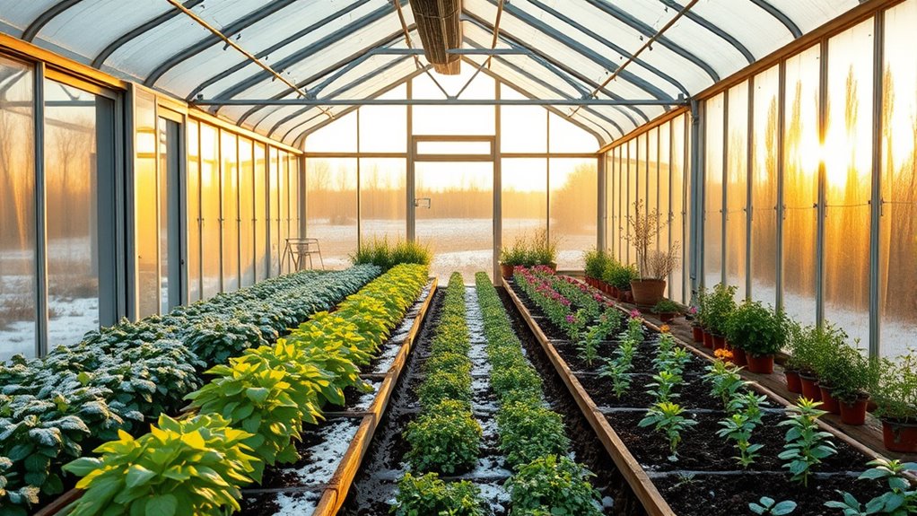 year round greenhouse optimization