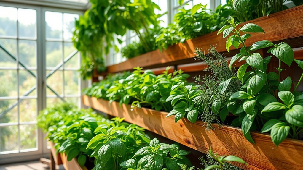 year round pest free herb cultivation