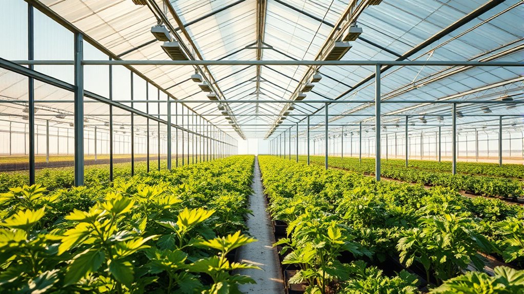 adjusting light for crops