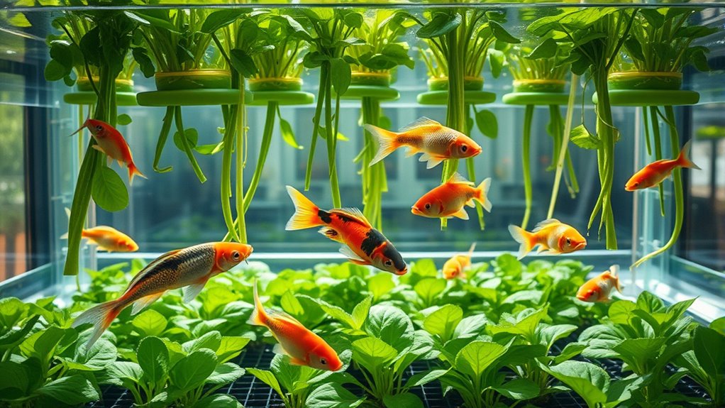 aquaponic fish farming