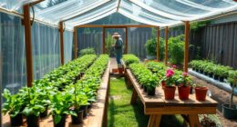 backyard diy greenhouse tips