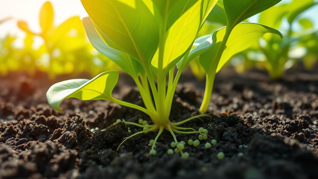 beneficial microbes support plant health