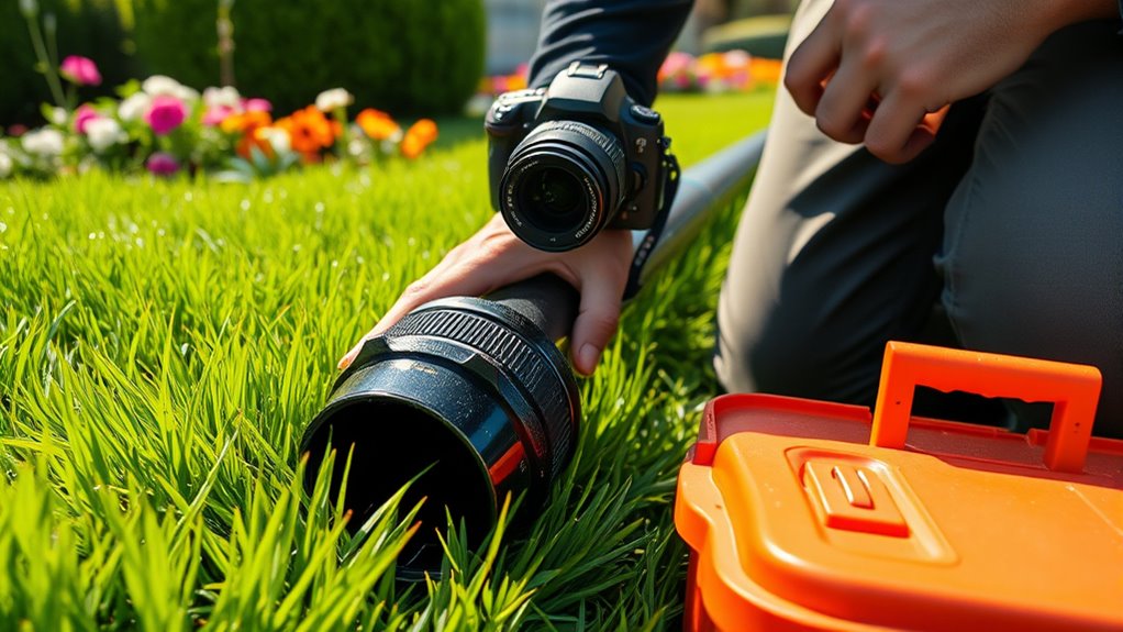 checking for leaks and blockages