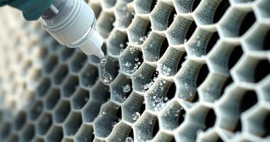 cleaning evaporative cooling pads