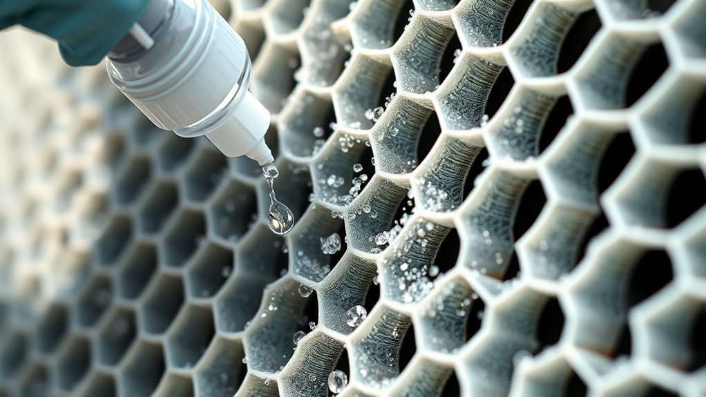 cleaning evaporative cooling pads