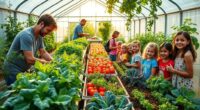 community greenhouse improves local food access