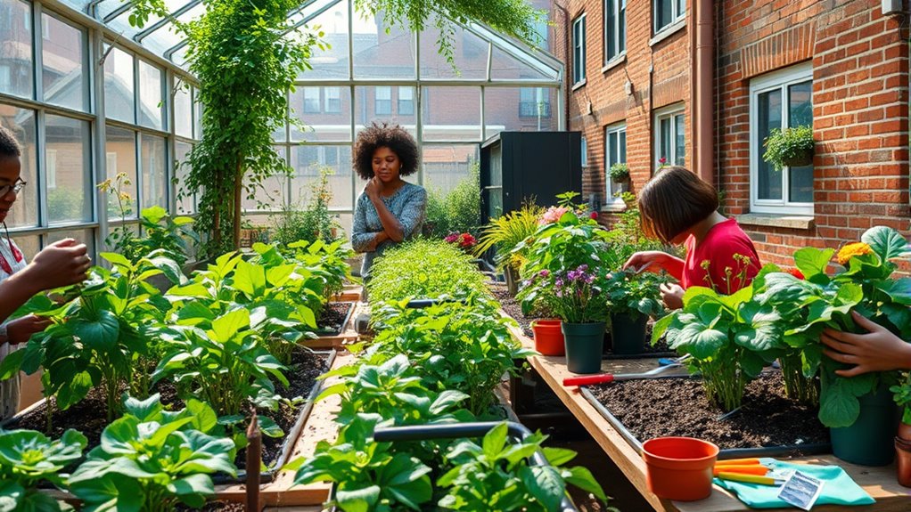 community led greenhouse sharing