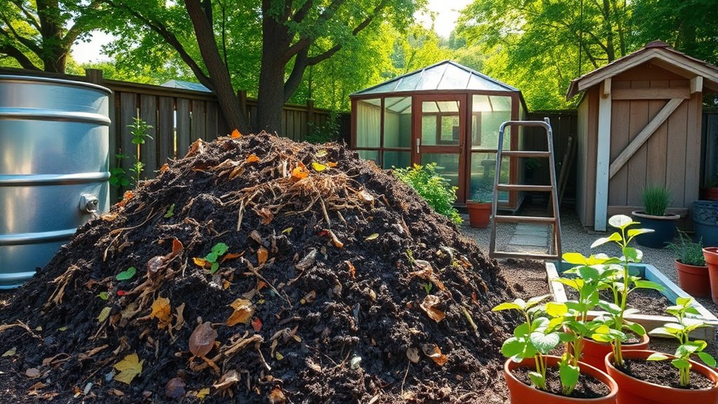 compost improves greenhouse soil