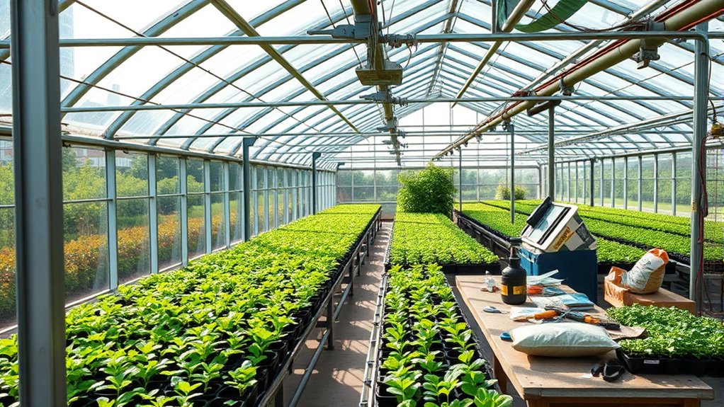 comprehensive greenhouse construction records