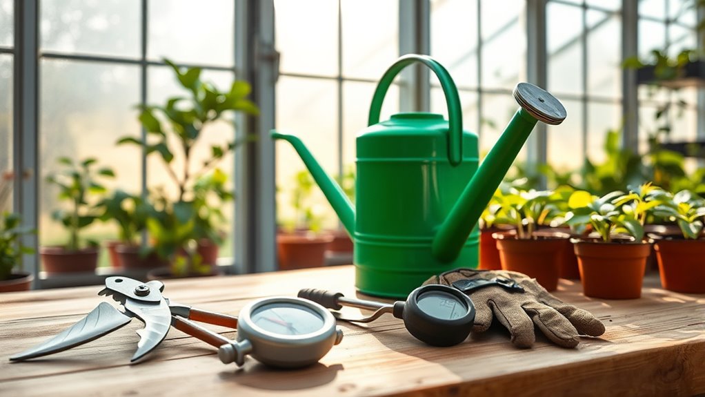 consistent watering and pest control