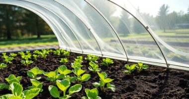constructing an insulation efficient hoop house
