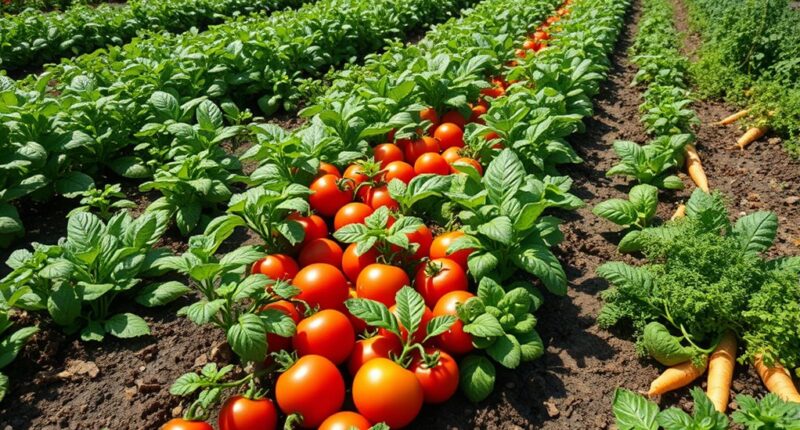 continuous planting for harvest