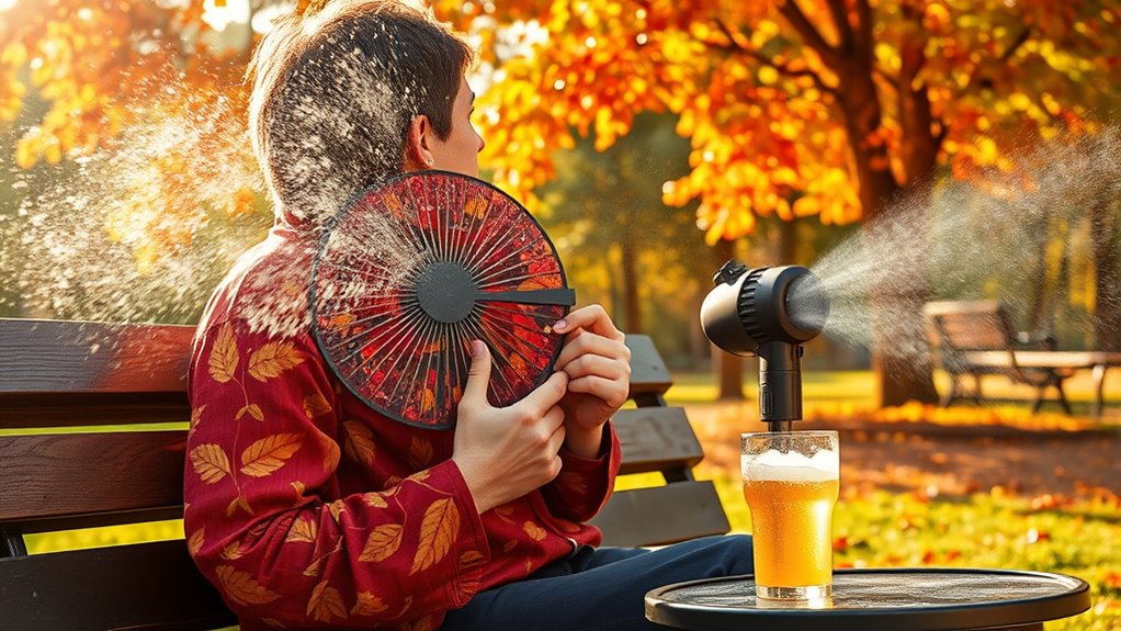 cooling techniques for heat spikes