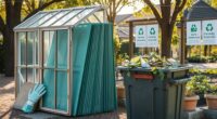 dispose greenhouse materials safely