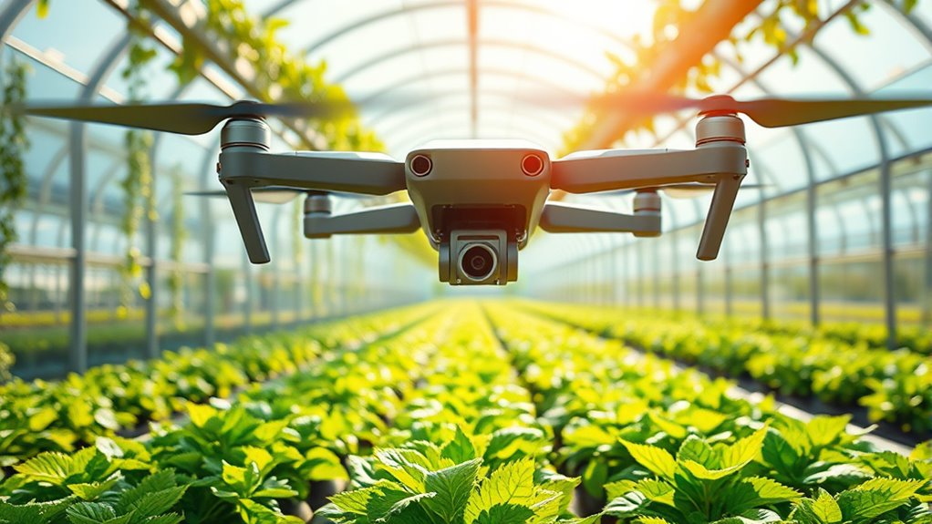 drone based crop health monitoring