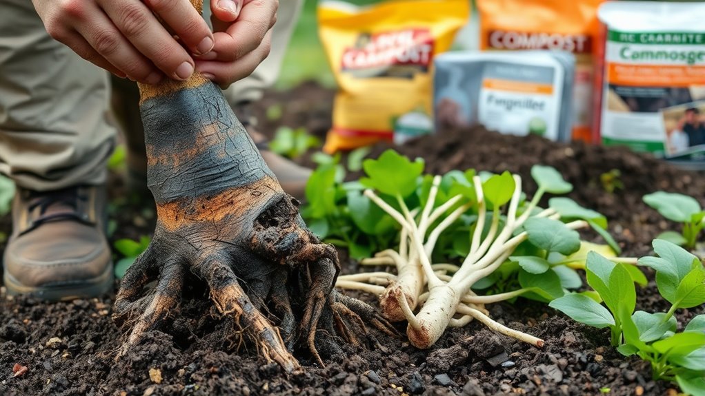 early detection prevents root rot