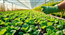 early spring greenhouse crops