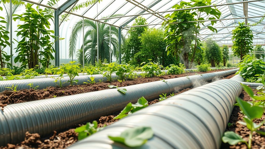 earth tube geothermal heating