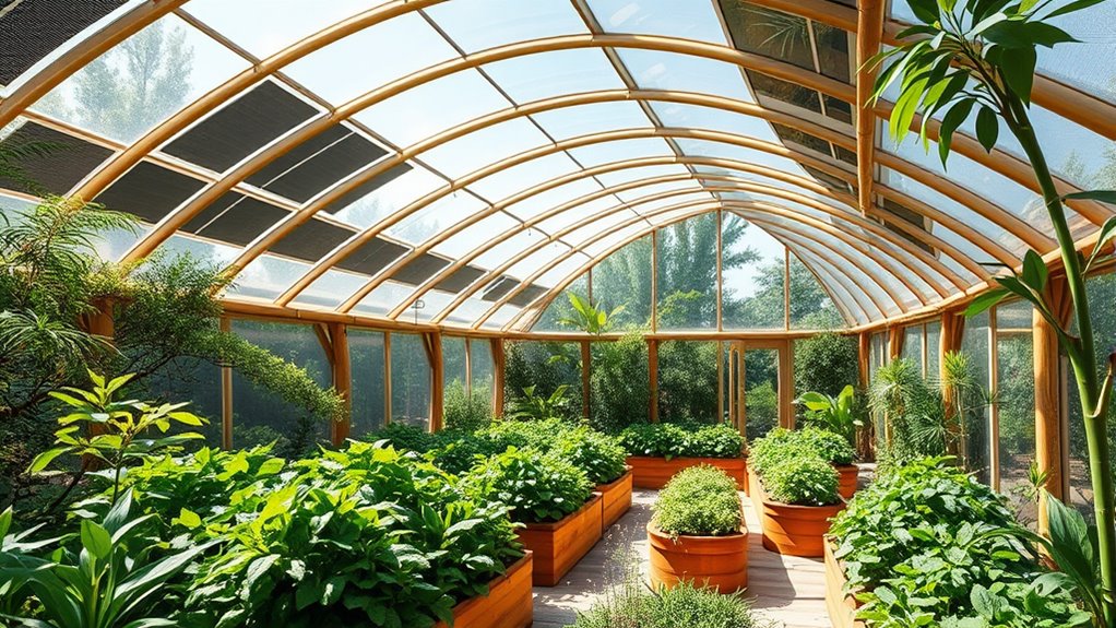 eco friendly greenhouse design strategies
