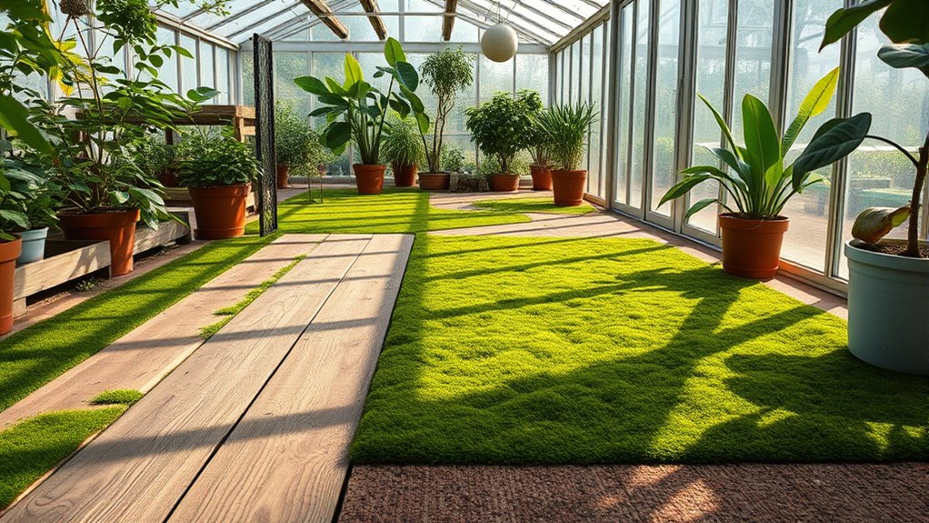 eco friendly greenhouse flooring