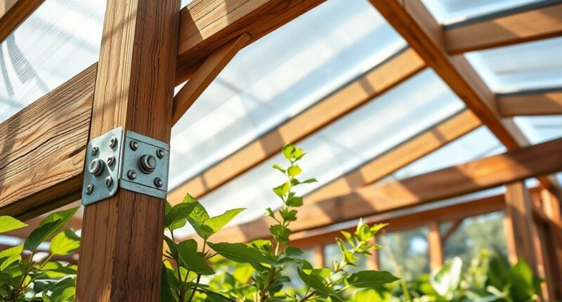 eco friendly greenhouse framing options