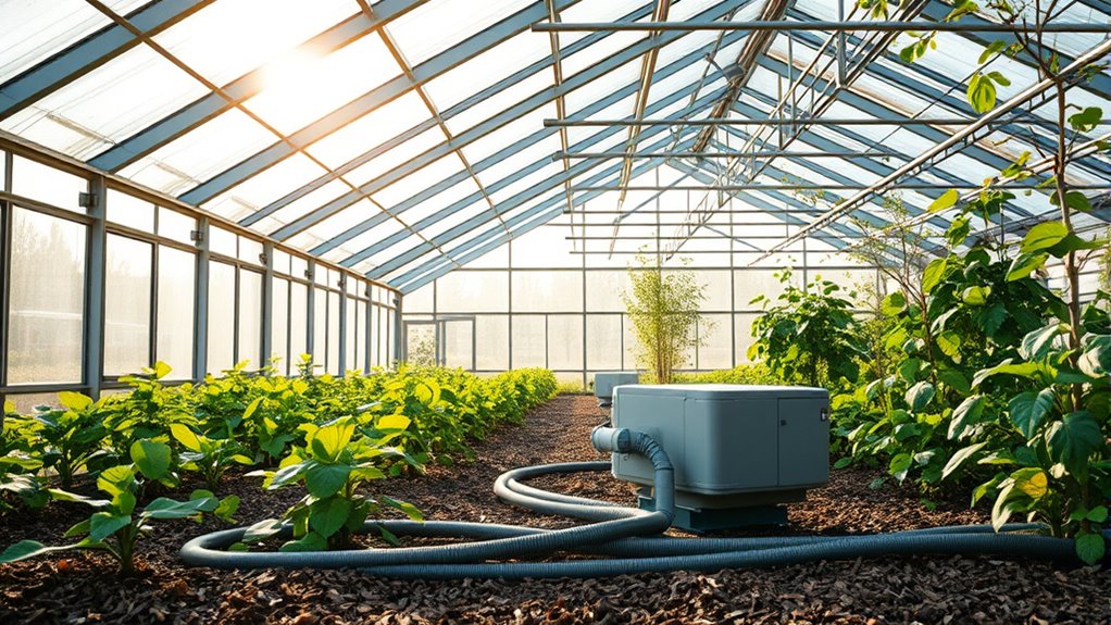 eco friendly greenhouse heating solutions