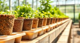 eco friendly greenhouse plant containers